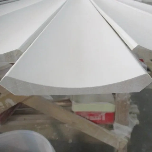 5” Cove Molding Primed Gesso Coated