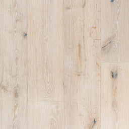 European White Oak Flooring 702, White Washed Reactive Wire Brushed