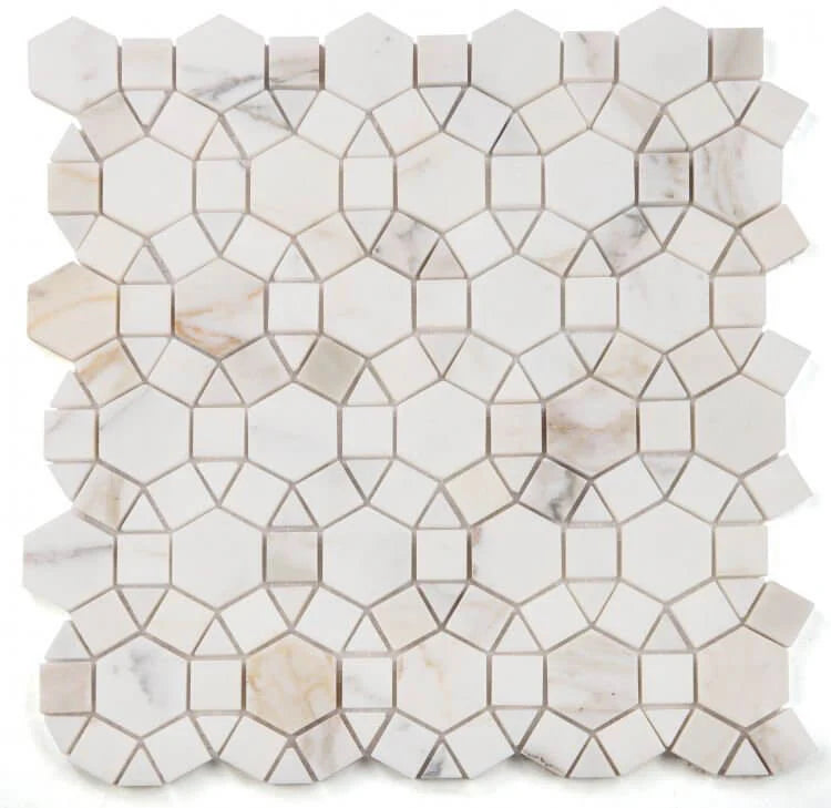 Aether Calacatta Marble Mosaic